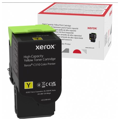 Xerox C310,C315 toner Yellow 5500 oldalra