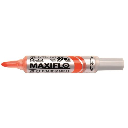 Táblamarker 2,5 mm, kerek, PENTEL MAXIFLO narancssárga