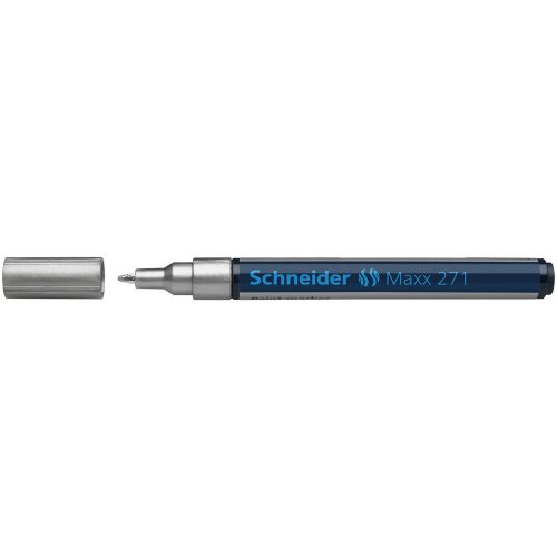 Lakkmarker 1-2 mm SCHNEIDER Maxx 271 ezüst