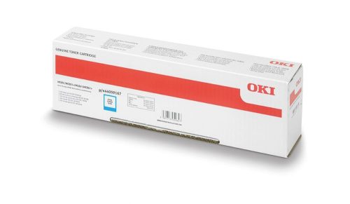 Oki MC851,MC861 Toner Cián 7300 oldalra