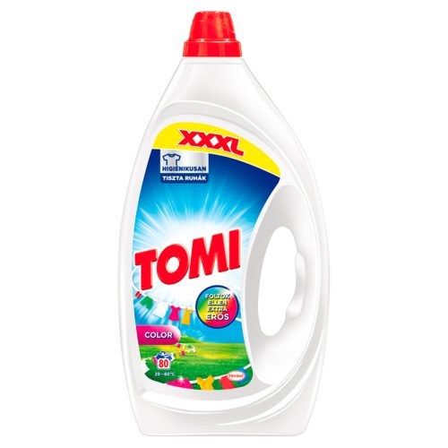 Mosógél 4000 ml 80 mosásos színes ruhákoz Tomi Color