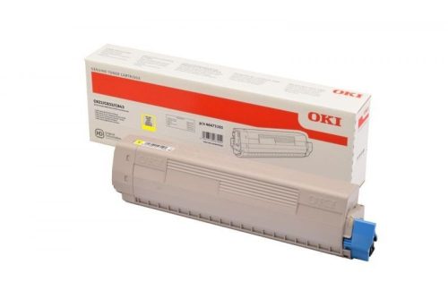 Oki C823/C833/C843 Toner Sárga 7000 oldalra