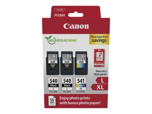 Canon PG-540Lx2 (2x11ml) + CL-541XL (1x15 ml) Multipack 
