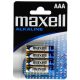 ELEM AAA MIKRO LR03 MAXELL ALKALINE 4DB