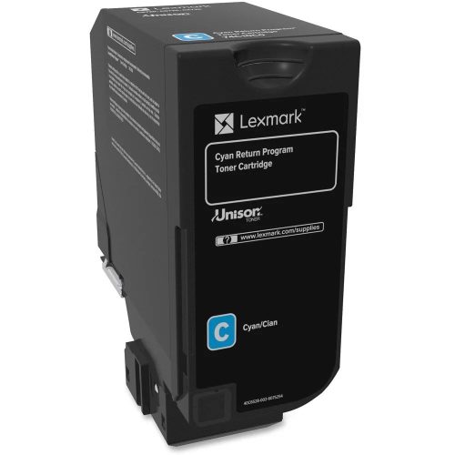 Lexmark CS720/725/CX725 Standard Corporate Toner Cyan 7K (Eredeti) 74C2SCE