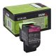 Lexmark CX310/410/510 Return Toner Magenta 1K (Eredeti) 80C20M0