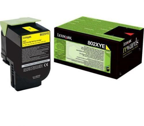 Lexmark CX510 Extra High Corporate Toner Yellow 4K (Eredeti) 80C2XYE