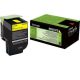 Lexmark CX510 Extra High Corporate Toner Yellow 4K (Eredeti) 80C2XYE