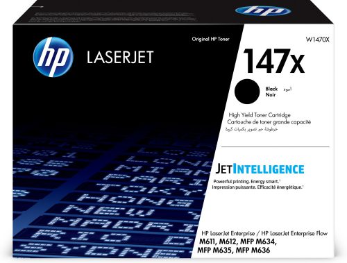 Hp 147X/W1470X toner black EREDETI 25,2K