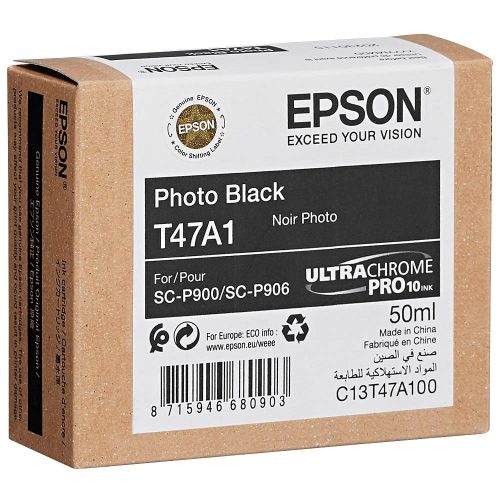 Epson T47A1 Tintapatron Photo Black 50 ml