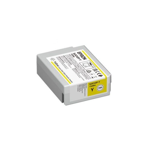 Epson SJIC42P(Y) C4000 Tintapatron Yellow 50ml