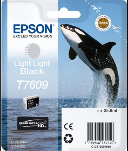 Epson T7608 Tintapatron Matt Bk 25,9ml