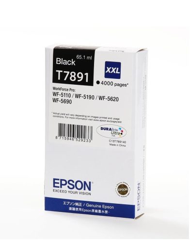 Epson T7891 Tintapatron Black 4.000 oldal kapacitás