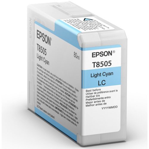 Epson T8505 Tintapatron Light Cyan 80ml