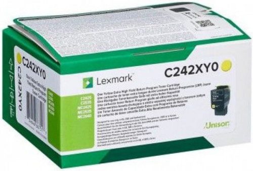 Lexmark C2535 Yellow toner 3,5k /eredeti/