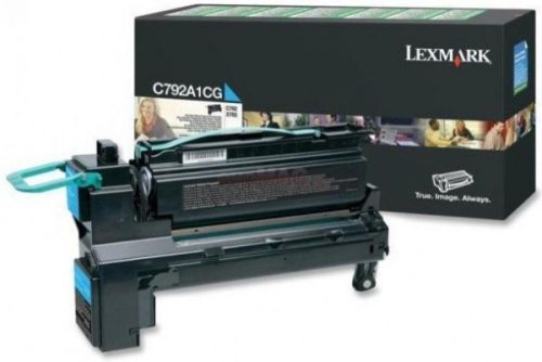 Lexmark C792/X792 Return Toner Cyan 6K (Eredeti) C792A1CG