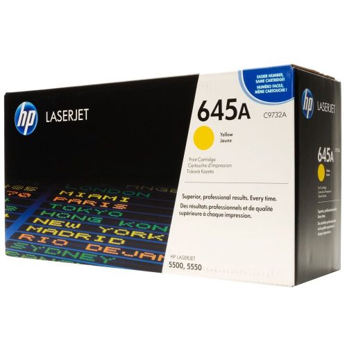 HP C9732A Toner Yellow 12.000 oldal kapacitás No.645A