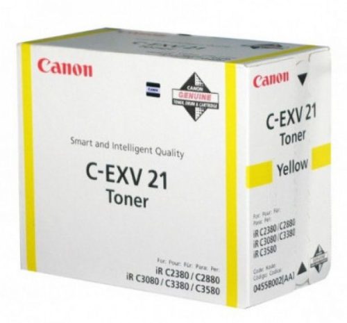 Canon C-EXV21 Toner Yellow 14.000 oldal kapacitás