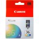 CANON CLI36 TINTAPATRON COLOR EREDETI