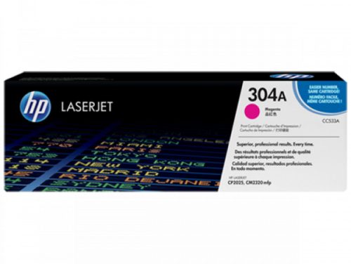 HP CC533A Toner Magenta 2.800 oldal kapacitás No.304A