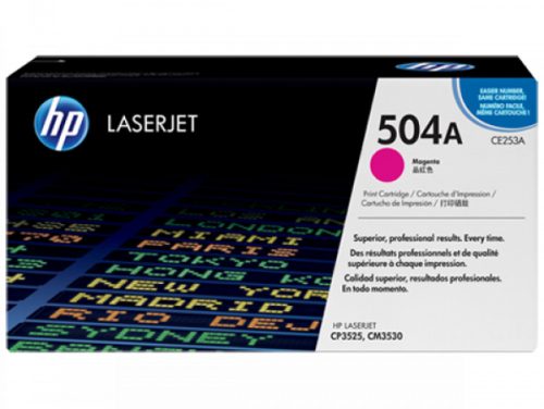 HP CE253A Toner Magenta 7.000 oldal kapacitás No.504A