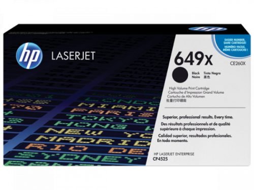 HP CE260X Toner Black 17.000 oldal kapacitás No.649X