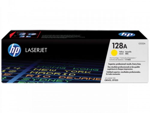 HP CE322A Toner Yellow 1.300 oldal kapacitás No.128A