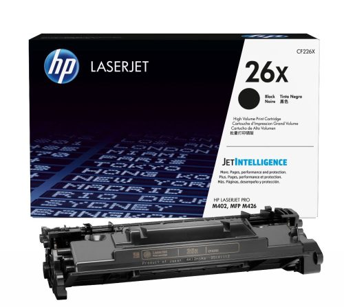 HP CF226X Toner Black 9.000 oldal kapacitás No.26X