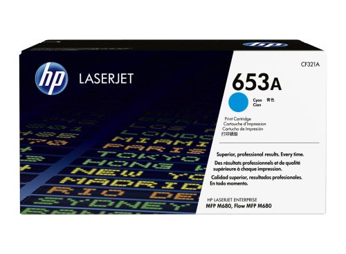 HP CF321A Toner Cyan 16.500 oldal kapacitás No.653A