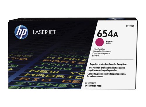 HP CF333A Toner Magenta 15.000 oldal kapacitás No.654A