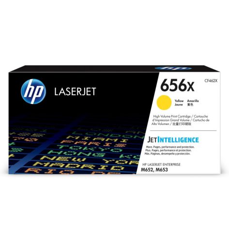 HP CF462X Toner Yellow 22.000 oldal kapacitás No.656X