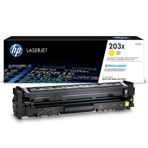 HP CF542X Toner Yellow 2.500 oldal kapacitás No.203X