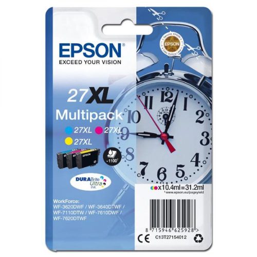 EPSON T2715 TINTAPATRON MULTIPACK CMY EREDETI (C13T27154012/27XL)