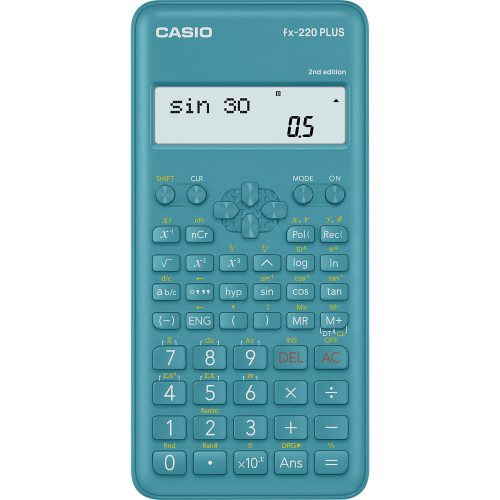 Számológép tudományos 181 funkciós, kétsoros kijelző CASIO FX 220 PLUS 2E