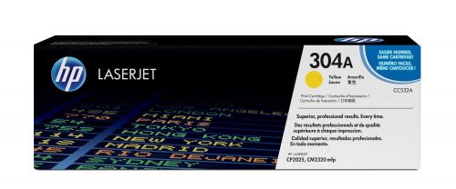 HP CC532A TONER YELLOW EREDETI