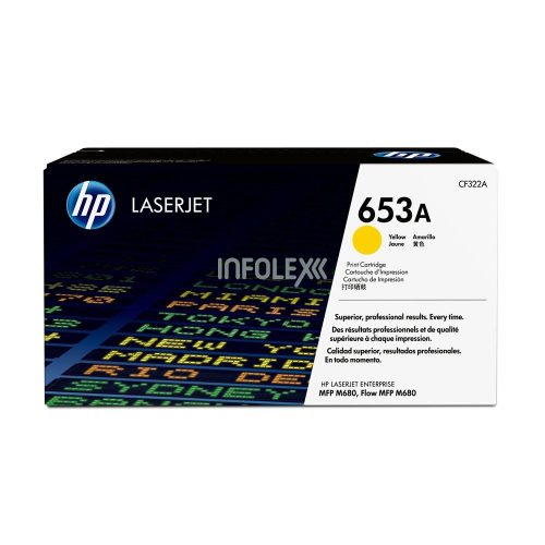 HP CF322A TONER YELLOW EREDETI