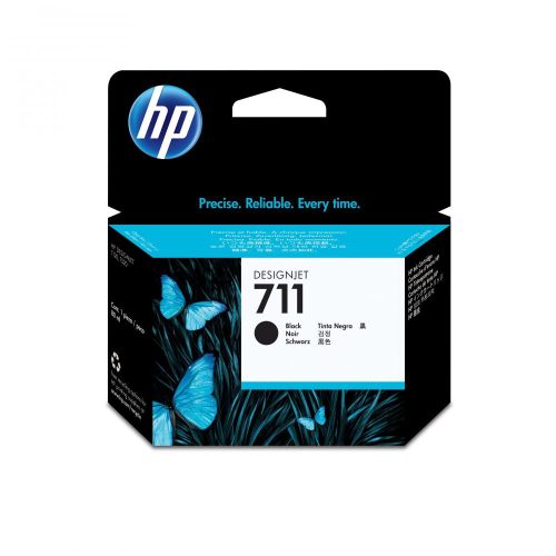 HP 711XL/CZ133A TINTAPATRON BLACK EREDETI