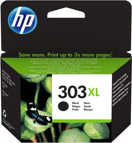 HP 303XL/T6N04AE TINTAPATRON BLACK EREDETI