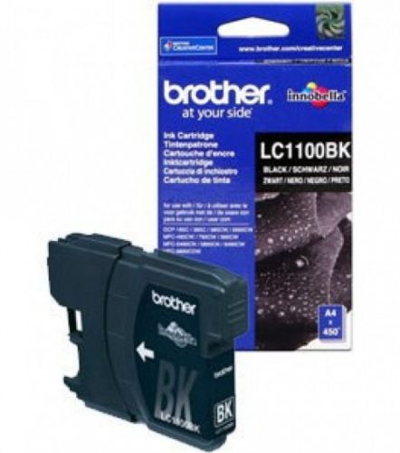 Brother LC1100BK Tintapatron Black 12,1 ml 450 oldal kapacitás