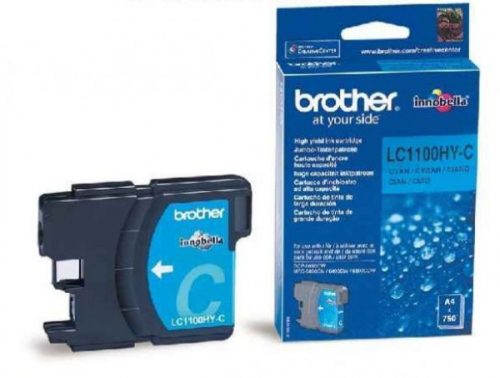 Brother LC1100HYC Tintapatron Cyan 10,1 ml 700 oldal kapacitás