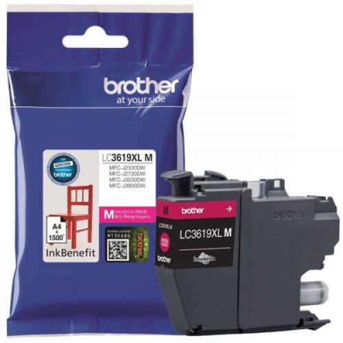 Brother LC3619XLM Tintapatron Magenta 16,5 ml 1.500 oldal kapacitás