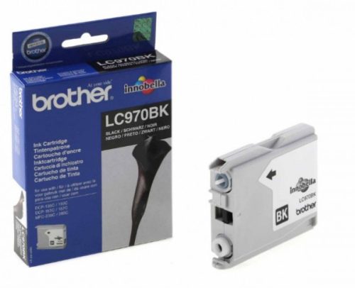 Brother LC970BK Tintapatron Black 13,7 ml 350 oldal kapacitás