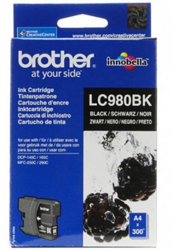 Brother LC980BK Tintapatron Black 8,7 ml 300 oldal kapacitás