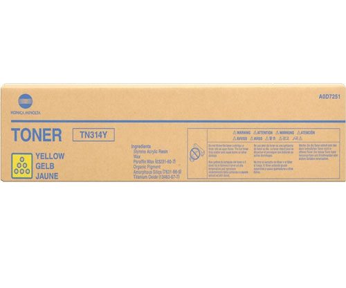 MINOLTA TN314 TONER YELLOW EREDETI