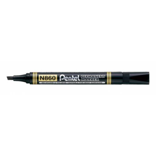 Marker alkoholos vágott N860-AE Pentel fekete