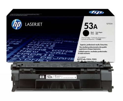 HP Q7553A Toner Black 3.000 oldal kapacitás No.53A