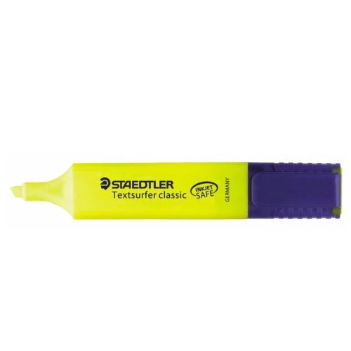 Szövegkiemelő, 1-5 mm, STAEDTLER "Textsurfer Classic", sárga